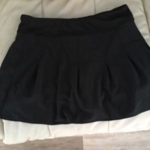 Athleta black skort